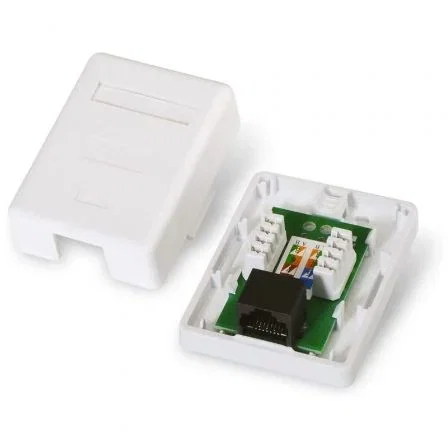 Aisens Roseta de superficie RJ45 Cat.6 UTP 1 toma Blanco A139-0301 Aisens Roseta de superficie RJ45 Cat.6 UTP 1 toma Blanco A139-0301